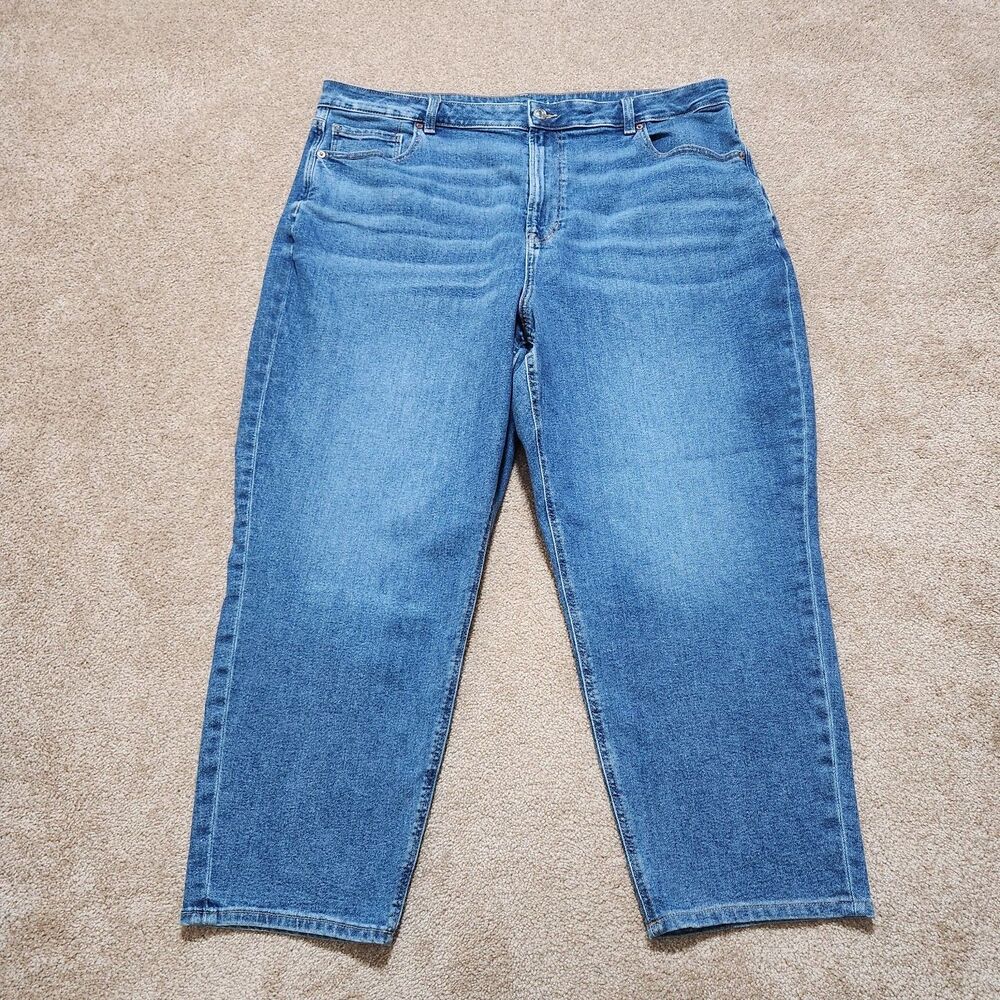 American Eagle Mom Jeans Women 20S High Rise Stretch